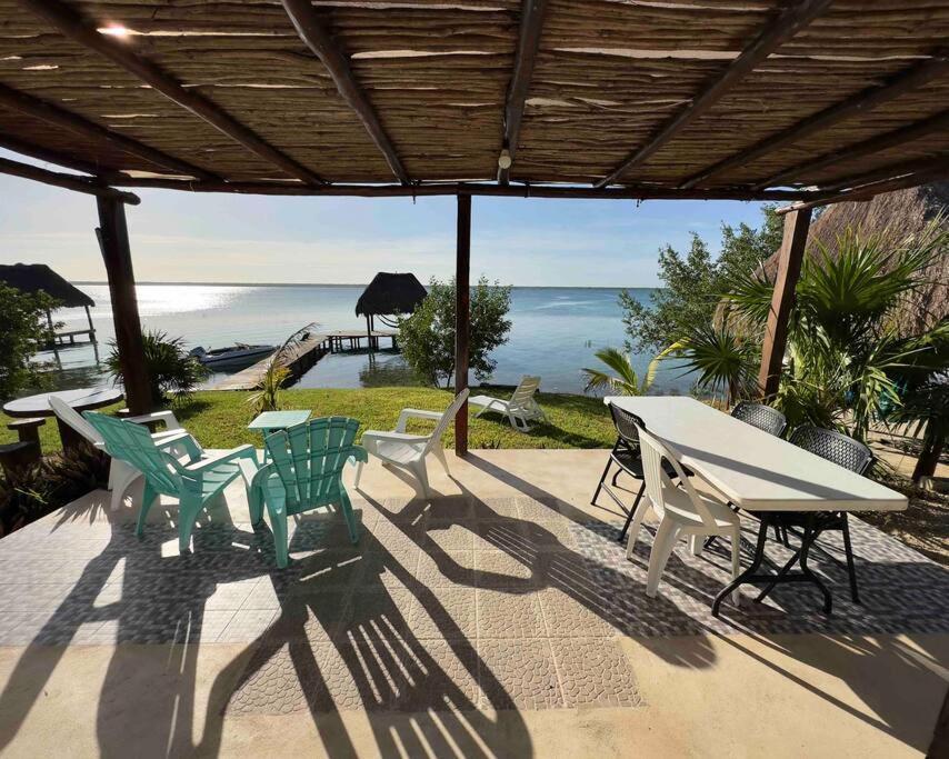 Luigi'S Glamping Daire Bacalar Dış mekan fotoğraf