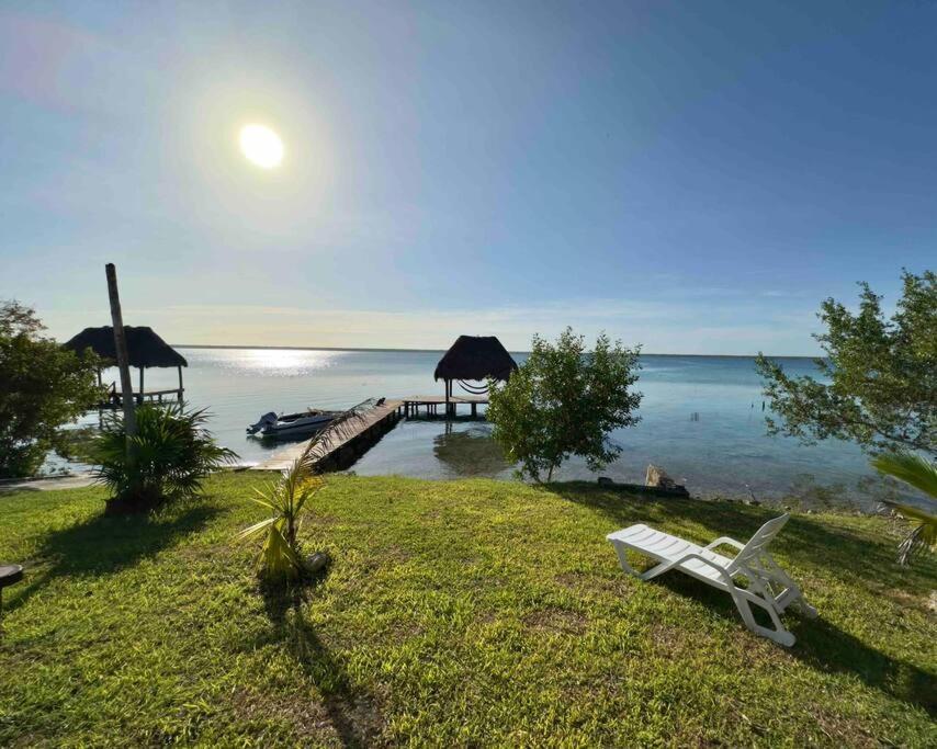 Luigi'S Glamping Daire Bacalar Dış mekan fotoğraf